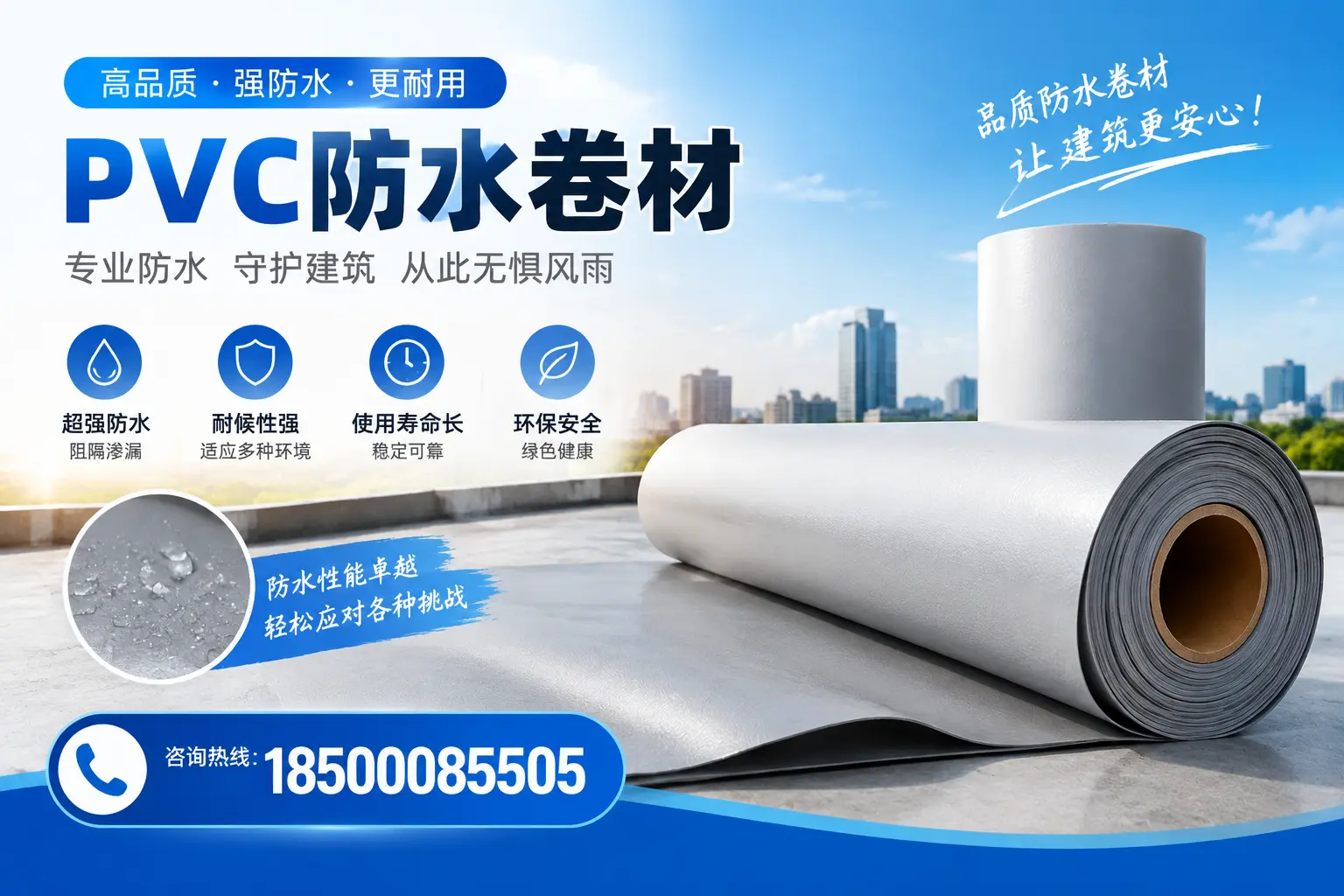 如何选择高质量的PVC防水卷材？烟台消费者必看指南